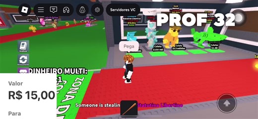 Venha já para DG brainrot shop #admim #evento #jogo #brainrot #lagrandecombinacion