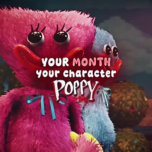 Your month your character (Poppy Playtime Edit) || Song Name: MONTAGEM RITMADA (Slowed) || #poppyplaytime #huggywuggy #montagemritmada #Edit #theprototype