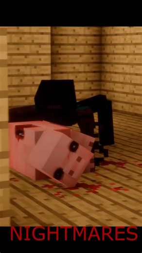 N I G H T M A R E S #shorts #minecraft