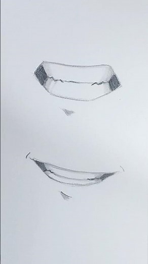 How to draw anime teeth #drawing #art #arttutorial #sketch #doodle #anime #howtodraw
