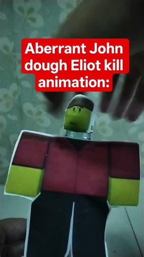 aberrant John dough Eliot kill animation be like: #forsaken #roblox