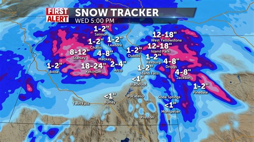 Winter weather with snow and rain into week - Local News 8