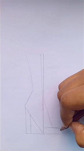 Draw a Heel in Minutes | Easy Pencil Sketch Tutorial 👠#shorts #reels #pencilsketch #drawing