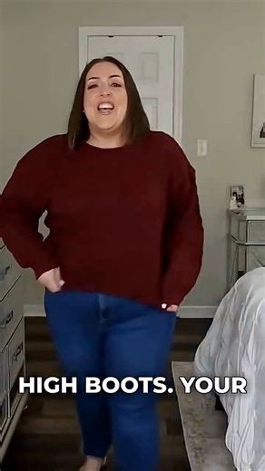 Knee high boots for the win!! To watch this full try-on haul, go check out my YouTube channel - https://youtube.com/@missgreeneyes?si=_bdHGvq9_rTxBVvV #KneeHighBoots #FallFashion #plussizestyle #tryonhaul | Missgreeneyes1516