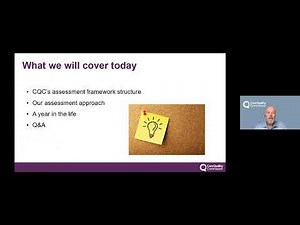 CQC webinar | Walkthrough of CQC's new regulatory approach