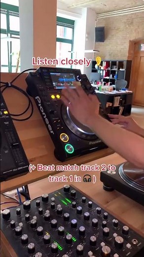 Learn how to beat match like THIS! #djtips #cdj #djsetup #residentadvisor