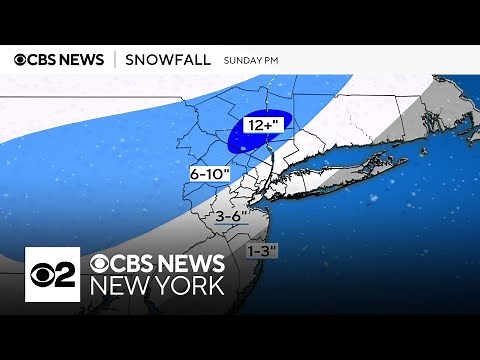 First Alert Weather: Tracking snow across New York on Sunday - 1/18/25