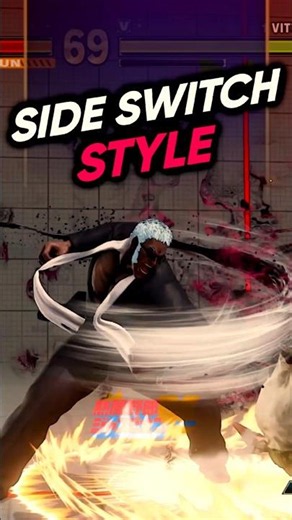 Street Fighter V - Side Switch #shorts