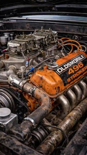 496 Oldsmobile - Pure V8 Power #engine #build #v8