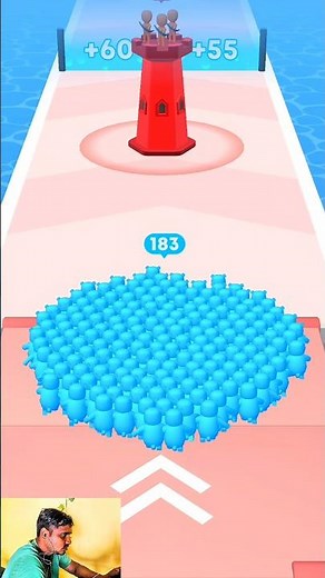 Count Master Red vs Blue 🔵 Crowd Army Attack android Gameplay । #shorts #gaming #bngrockgamer