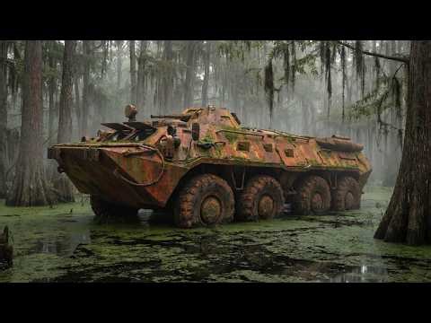 14-Ton Monster Found in Swamp: Massive BTR-80 Armored Vehicle Restoration (4K)