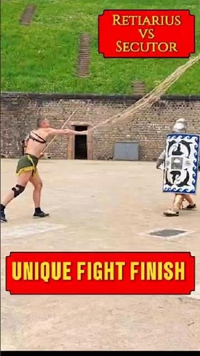 How would you defend yourself if your sword got tangled in a Retiarius' net?