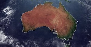 Australia Map 3D
