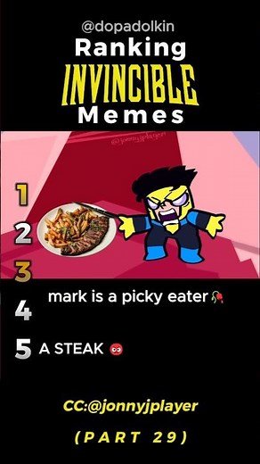 Ranking the Funniest Invincible Memes PART 29