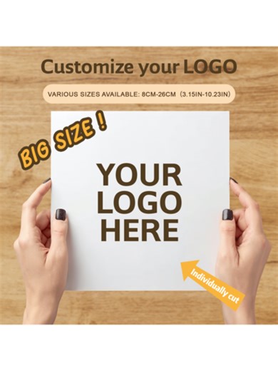 3.15-10.24 Inch Large Customized Stickers, Personalized Sticker Labels, Can Print Any Design, Logo Or Photo, Square Matte Film Individually Cut Paper Stickers, Available In Various Sizes And Materials, Fade-Resistant, Suitable For Business, Office, Wedding, Party, Birthday, Postage Stamps, Christmas And Other Occasions, Can Customize Exclusive Stickers, Also Can Be Given As Gifts To Family And Friends. ,Poetcore ,Forever Love | SHEIN