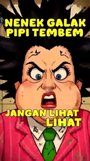 Grumpy Grandma With Chubby Cheeks, Don't Watch #shorts