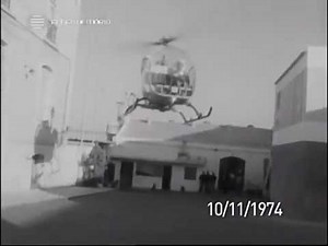 Bell 47 Crash 1974 rare footage