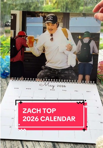 Zach Top 2026 Calendar Launch