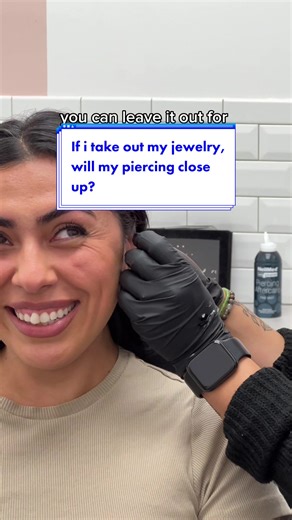 We've all worried about our ear piercings closing up at some point 😅 Have you had your earring holes (unfortunately) close up? Let us know in the comments! #piercingeducation #piercingtips #piercingquestions #earpiercingspecialists #earpiercingideas