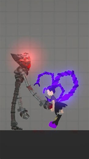 Robot Huggy Wuggy Mod in Melon Sandbox! #shorts #gaming #melonsanbox