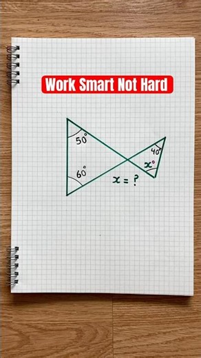 Can you find the value of x mentally? #math #satmath #mentalmath