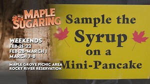 Maple sugaring at Rocky River is back! Over the next three weekends, experience a decades-old tradition at Maple Grove Picnic Area and learn all about the process of maple sugaring. Begin with a self-guided hike through the sugarbush, walk through our historical sugar-making stations, visit the sugarhouse, and wrap up your visit with a sample of our own maple syrup on a mini pancake. The fun kicks off on Saturday, February 21 at 11 a.m.! https://buff.ly/yIYT9K3 | Cleveland Metroparks