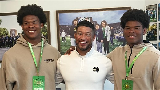 '27 5-Star DE David Jacobs Jr. Impressed by Notre Dame’s Family Atmosphere & Opportunities