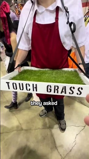 Guy Walks Around in a Grass Costume 🌱
