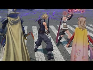 Dissidia Duellum Final Fantasy - Intro Cutscene, Tutorial, and Re-rolls