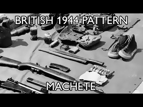 British 1944 Pattern Machete