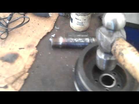 Rounded bolt head extraction with Irwin tool