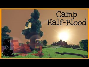 Custom Camp Half-blood map showcase | Minecraft PE | Part #1