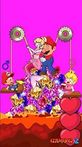 Rich or Poor: Mario Will Choose Family or Diamonds #mario