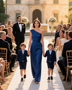 He Thought It Was the Perfect Day to Flaunt His New Bride—Until His Ex Arrived With Two Children Who Looked Just Like Him The sky was clear, the champagne chilled, and the whispers of wealth echoed through the hills of California as Alexander Graves prepared for the grandest moment of his life—marrying the stunning Cassandra Belle. A self-made billionaire, Alexander had everything: power, fame, and a woman the world adored. But as he reviewed the final guest list, he added one unexpected name. “