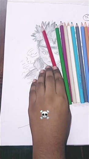 Naruto Speed Drawing ✍️🔥 | Epic Anime Art of Sasuke & Kakashi #shorts