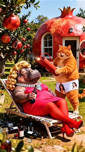 Ai_Toons on Instagram: "Orange Cat funny/ short 💨😺 #aiart #aicat #Shorts #catshorts #ai"