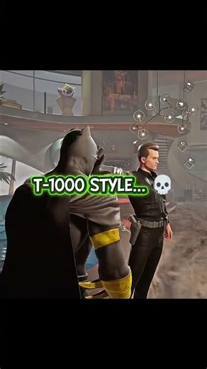 Batman vs Batman: T-1000 Fatality! 🦇🗡️ #mk1 #batman