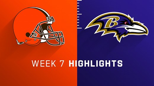 Browns vs. Ravens highlights | Week 7