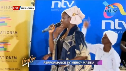 Baba nichukue, nifunze... Gospel minister Mercy Masika performs in MKU #NTVCrossover | NTV Kenya