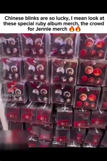 RUBY merch will be sold out in 24h💀😱 #blackpink #블랙핑크 #jennie #리지 #shorts