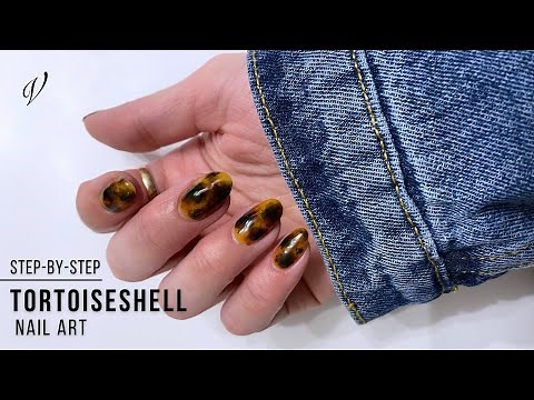 The Complete Tortoiseshell Nail Art Tutorial - Start to Finish