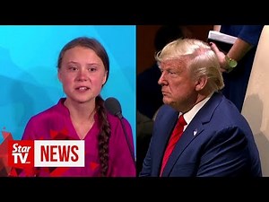 Greta Thunberg hits back at Trump taunt