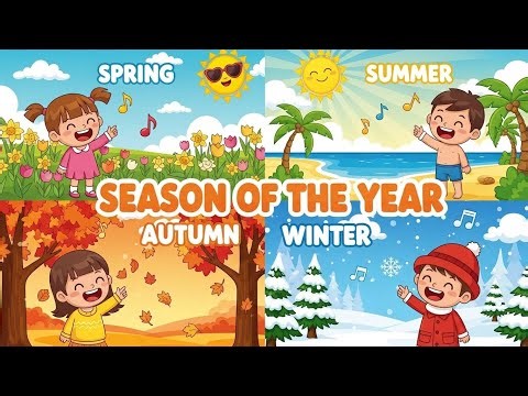 Season of the Year | Fun Learning Songs About Seasons for Kids | Buzzy Tune’s Time