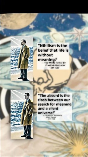 Nietzsche vs Camus | Nihilism vs Absurdism #shorts #nietzsche