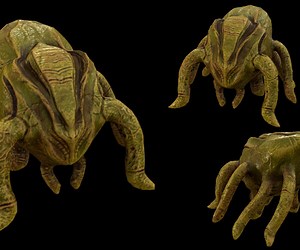ArtStation - Alien Egg 3 - Ngchipv | Game Assets