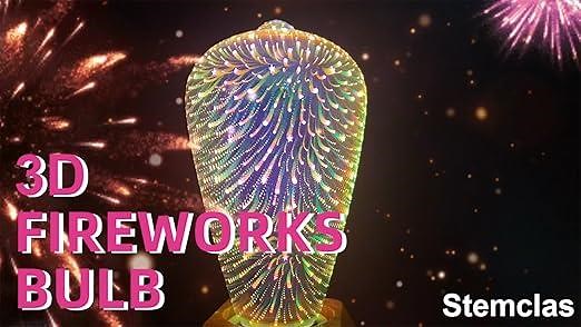 Stemclas Firework Light Bulb Ellipse