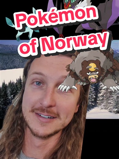 Pokémon you can find in Norway #pokemon #pokemontiktok #biology #ecology