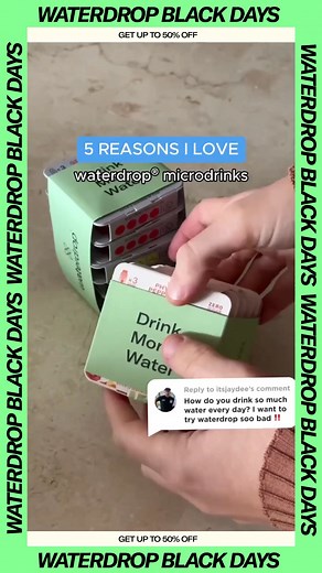 Our BIGGEST sale of the year is now LIVE!💧 Stock up on your favourite flavours before we sell out 👀 Stock is going FAST 🛒 | Waterdrop