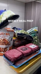 4K views | Weekly Meal Prep: Back to Basics ✅ Meal 1: Ground beef...