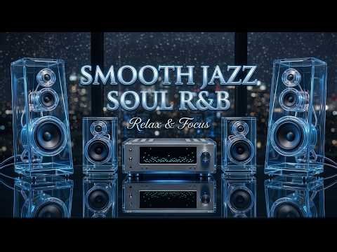 Smooth Jazz & Soul R&B 24/7 – Midnight Jazz Lounge | Relaxing Instrumental Vibes